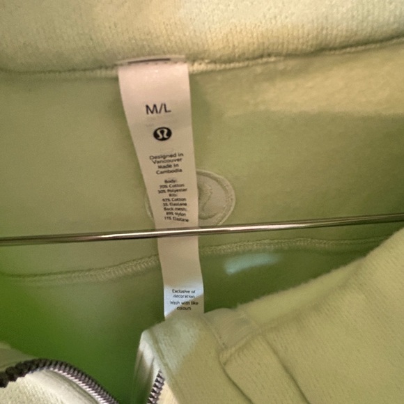 Lululemon Scuba Oversized Funnel Neck Half Zip - Picture 4 of 4